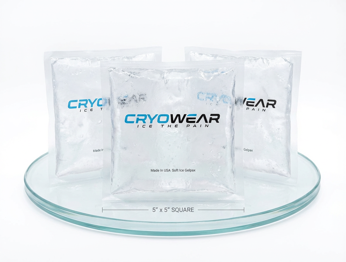 Cryowear 5"x5" Ice Packs (3)